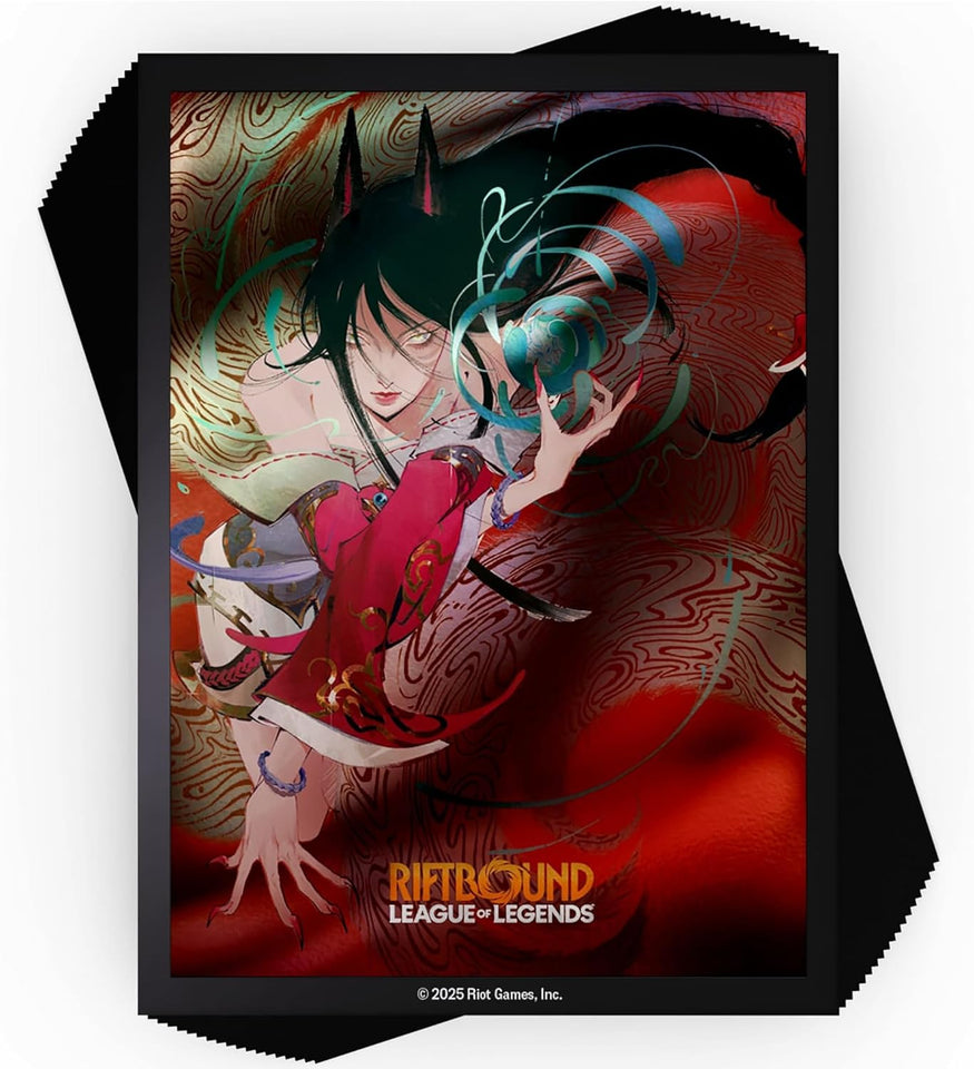 Riftbound TCG: League of Legends Ahri Art Standard Size Card Sleeves (100ct)
