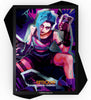 Riftbound TCG: League of Legends Jinx Art Standard Size Card Sleeves (100ct)