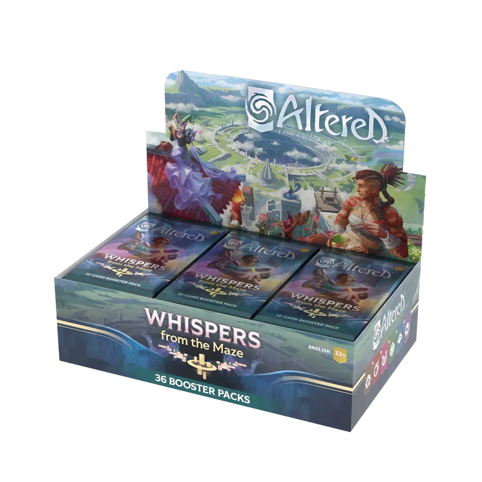 Altered TCG - Whispers from the Maze - Display Case (6x Booster Boxes)