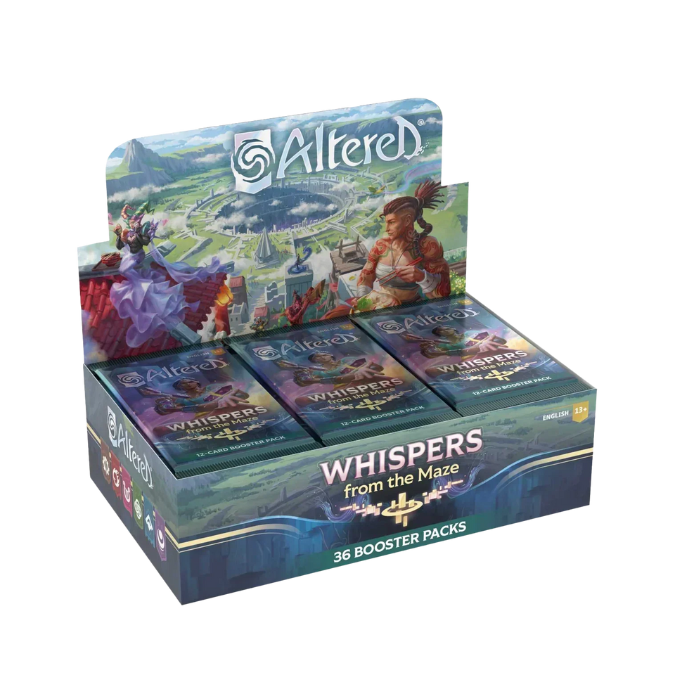 Altered TCG - Whispers from the Maze - Display Case (6x Booster Boxes)