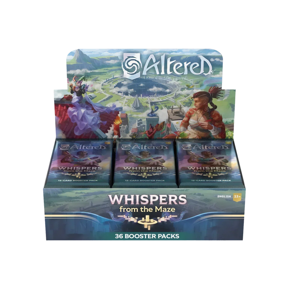 Altered TCG - Whispers from the Maze - Display Case (6x Booster Boxes)