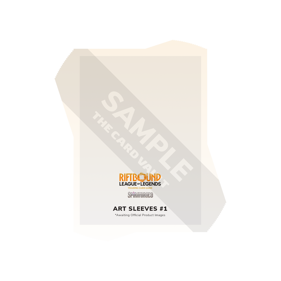 Riftbound: League of Legends TCG - Set 02 - Spiritforged - Art Sleeves #1 (100pk)