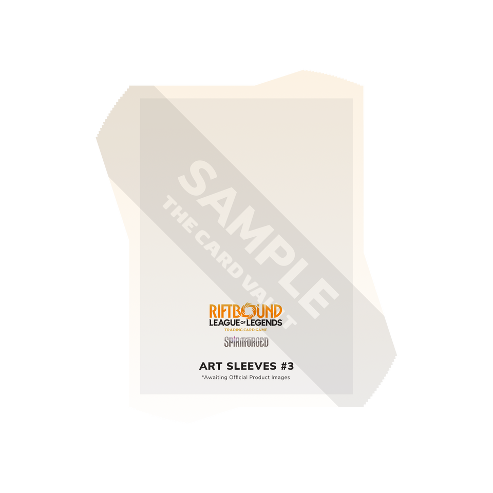 Riftbound: League of Legends TCG - Set 02 - Spiritforged - Art Sleeves #3 (100pk)