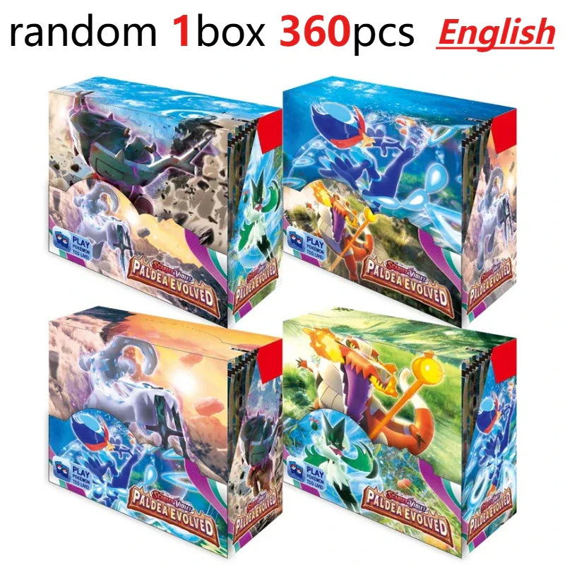360Pcs Pokemon Card TCG Scarlet&Violet Prismatic Evolutions 151 Prism 36 Pack Pokemon Booster Box Collectible Tradiner Card