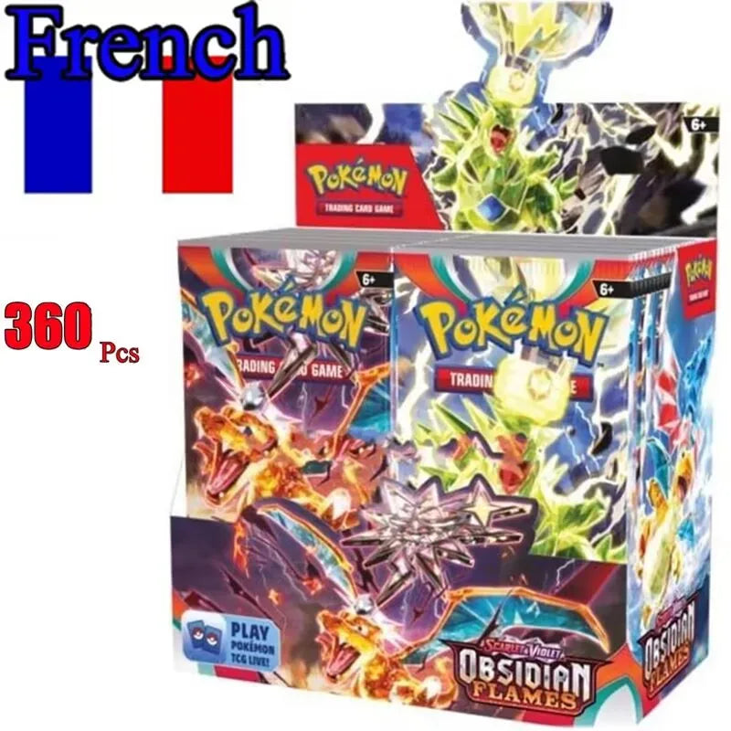 French Pokemon Card Surging Sparks SCARLET VIOLET 151 Journey Together Prismatic Evolutions Pokémon Booster Battle Transaction