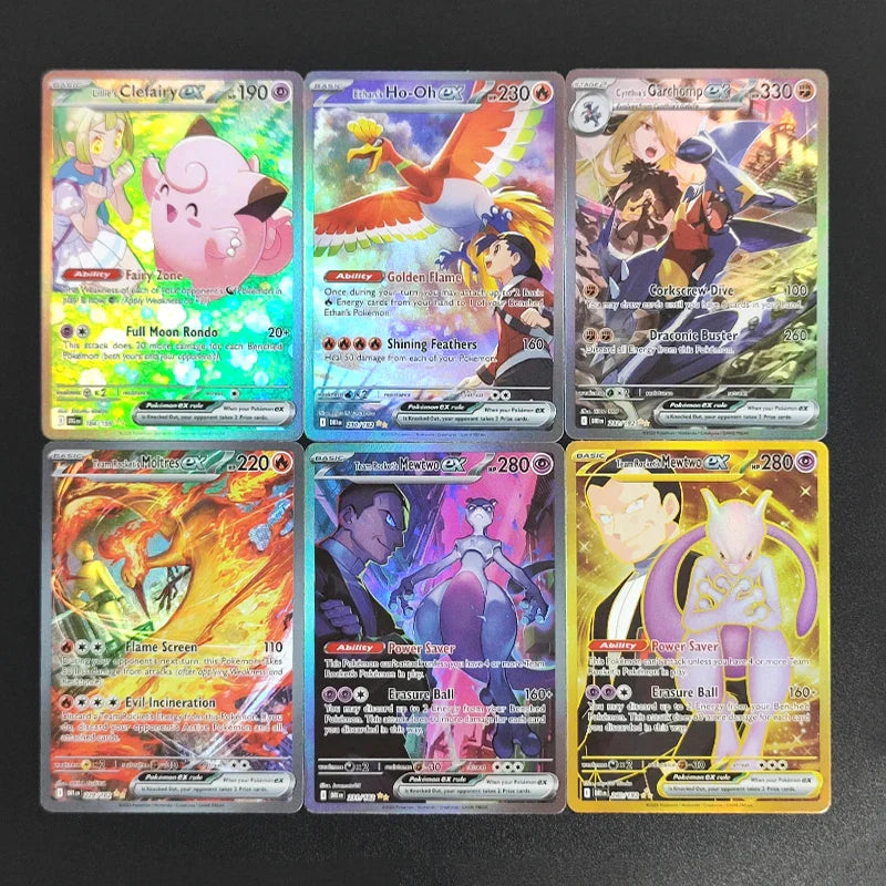 POKEMON English Collection Card S6A SV11W SV11B Umbreon Victini Zekrom Gengar RARE Single Card Classic Game Anime Cards Gift Toy