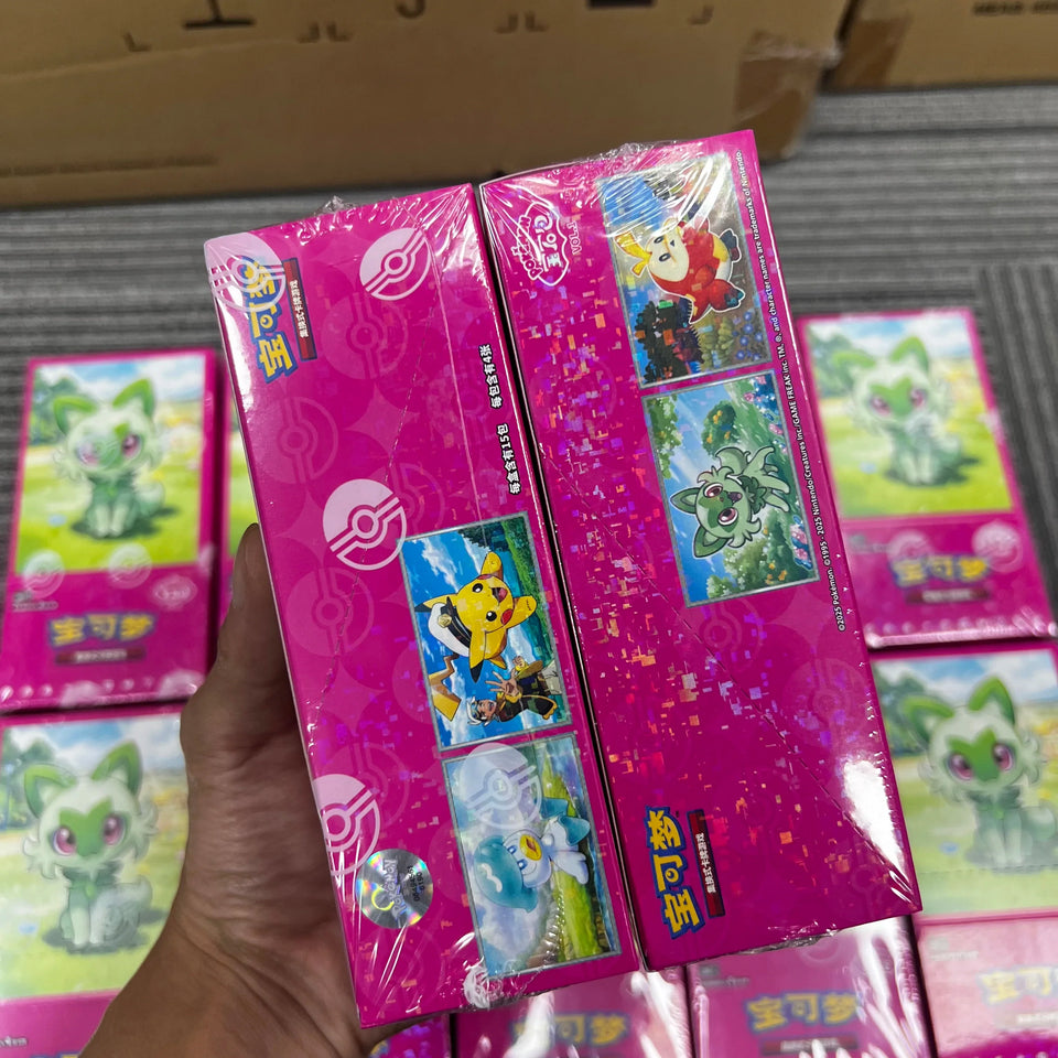 100% Original Genuine PokéM0n Trading Ptcg Card Collected Gem Bag Refrigerator Magnet Hi Deck Ibrahimovic Pikachu Plush Gift