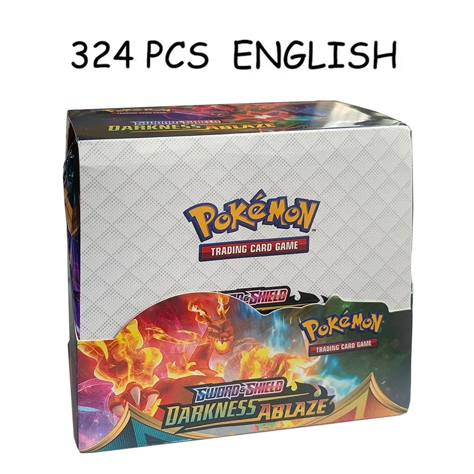 Pokemon Card TCG: 324Pcs Evolutions Scarlet Violet Brilliant Stars Booster Box Pokemon Cards 36 Pack Box Collectible Cards Toys