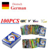 Pokemons French/English/German/Korean/Spanish Cards Pokemons Card GX VMax VMAX  V TT Pikachu Anime Battle Collect Cards Gift