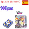 54-200Pcs Pokemons French English German Korean Spanish Cards Pokemons Card Charizard Pikachu GX V VSTAR VMAX Battle Game Cards
