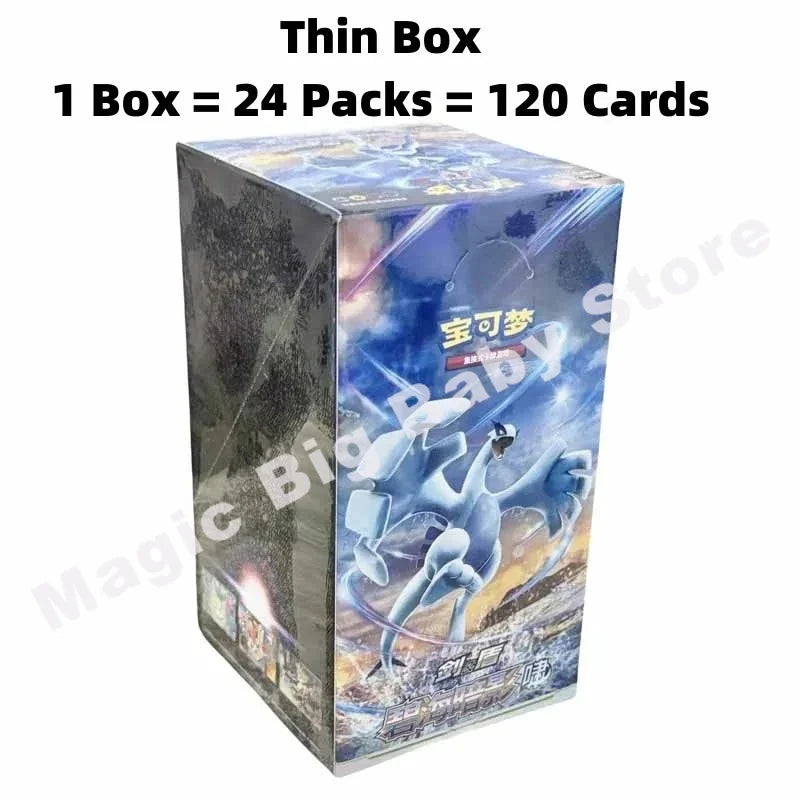 100% Original PKM Card 151series Gem Bag V1 V2 Fearless Tai Crystal Nine Colors Gathering Martial Arts Exercises Convex and Shin