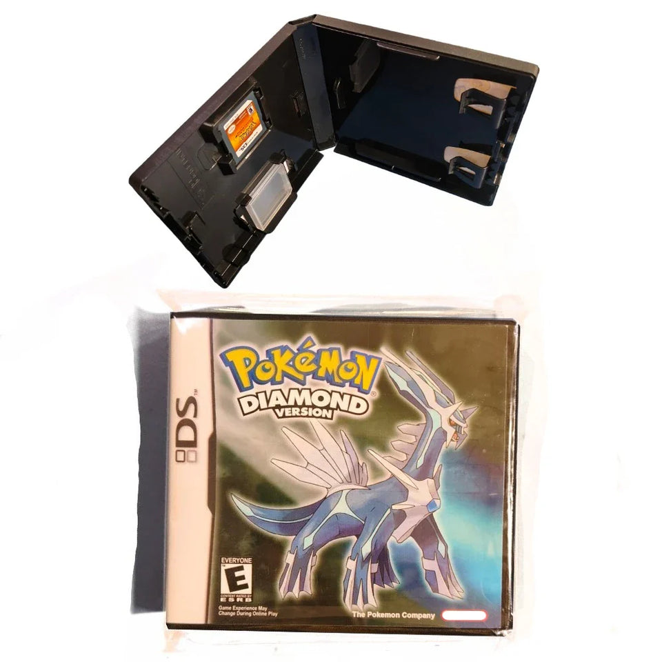 Pokemon Game Card Pocket Monster Single Card Box Game Game Cartridge Card Video Game for DS NDS 3DS 3DS NDSLHandheld Player
