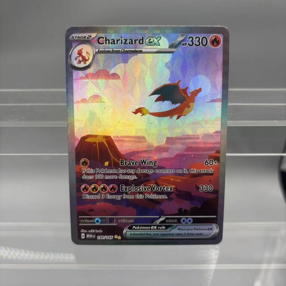 DIY PTCG Collection Cards Charizard Blastoise Venusaur ex Giratina Self Made Single Card Classic Game Anime Card Gift Toy