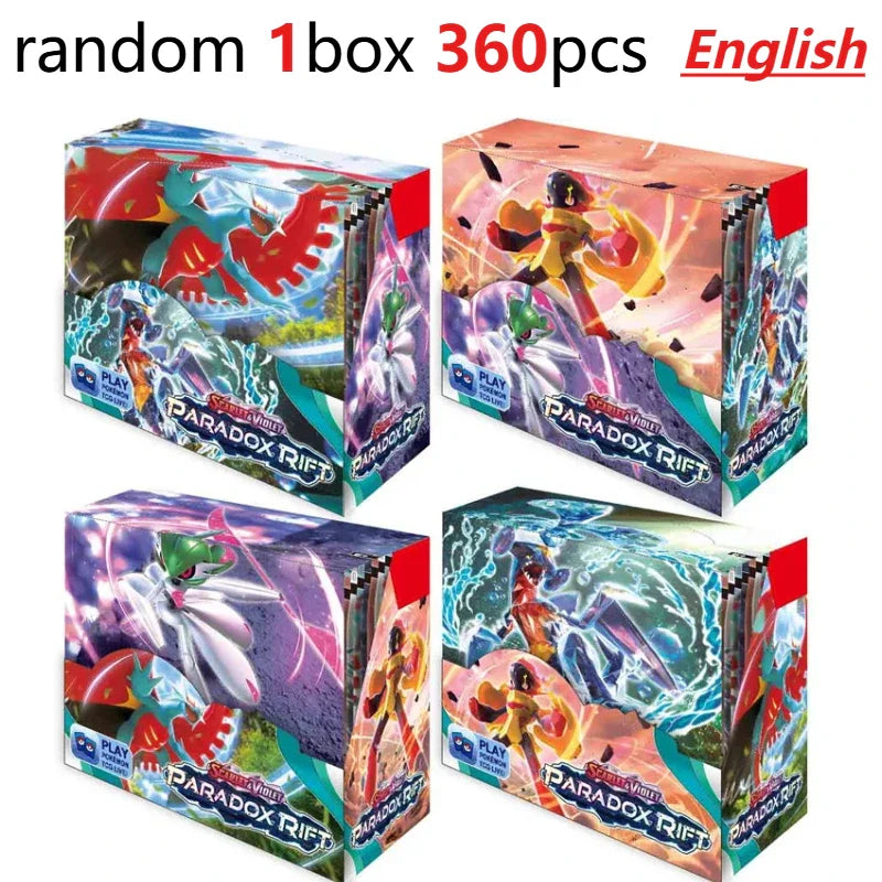 360Pcs Pokemon Card TCG Scarlet&Violet Prismatic Evolutions 151 Prism 36 Pack Pokemon Booster Box Collectible Tradiner Card