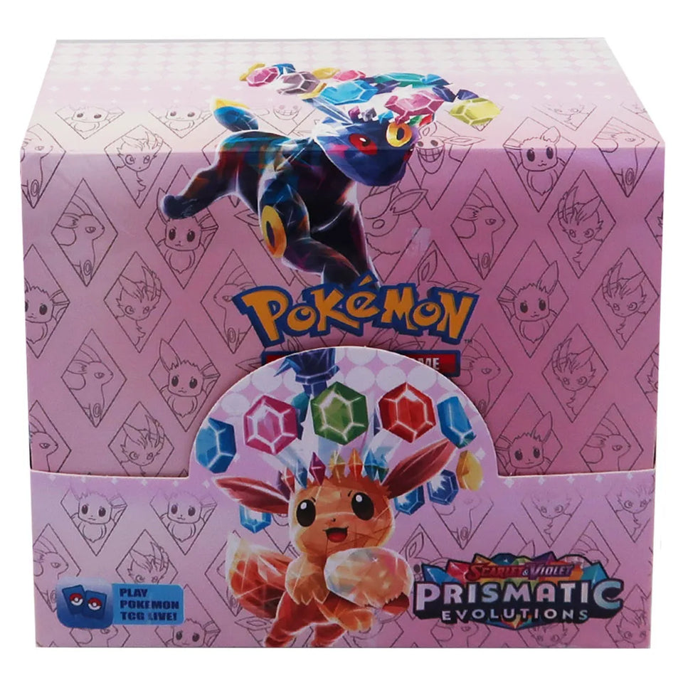324Pcs/box Pokemon TCG: Shining Fates Booster Box Collectible Trading Pokemon Card Game Child Gift Board game Surging Prismatic