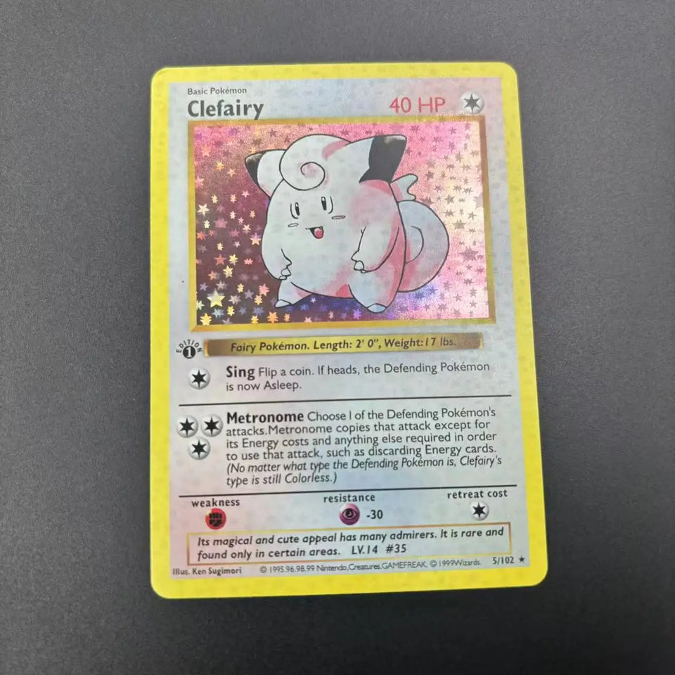 DIY PTCG Collection Cards 1999 1ST EDITION CHARIZARD VENUSAUR Self Made Single Card Classic Game Anime Cards Gift Toy