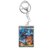 Keychain Card For Pokemon Mega Charizard Meowth Dawn M2 Phantasmal Flames Anime Game Self Made Acrylic Gift Pendant Decoration