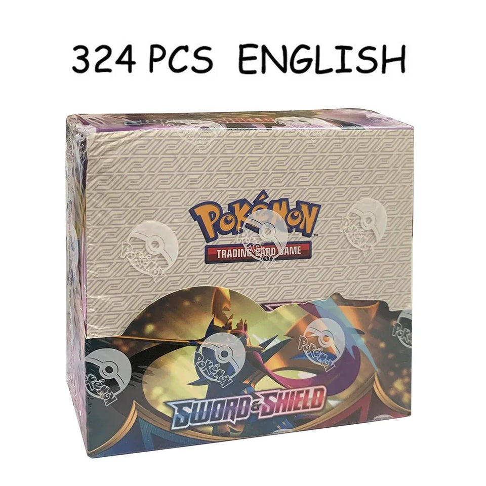 Pokemon Card TCG: 324Pcs Evolutions Scarlet Violet Brilliant Stars Booster Box Pokemon Cards 36 Pack Box Collectible Cards Toys