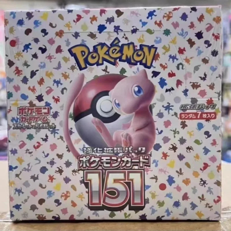 100%Original Pokemon SV2A Booster Pack Trading Anime Card PTCG Japanese Version Collection Cards Single Pack Toy Birthday Gifts