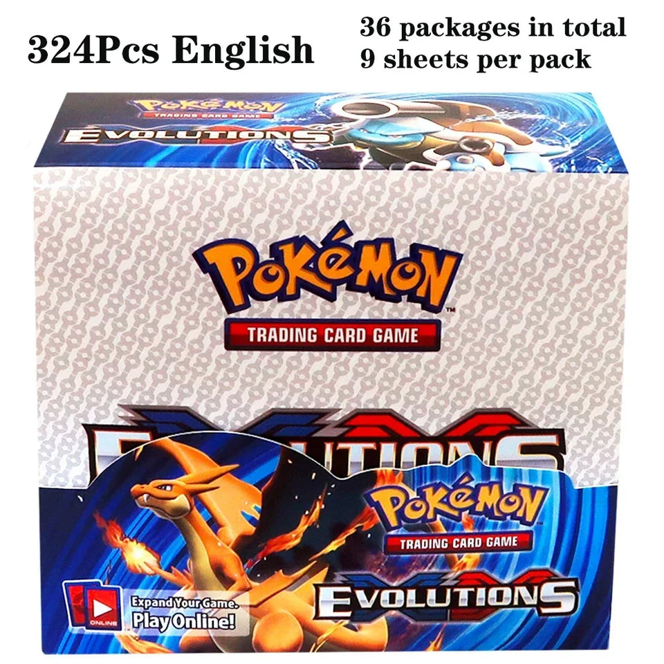 324Pcs/box Pokemon TCG: Shining Fates Booster Box Collectible Trading Pokemon Card Game Child Gift Board game Surging Prismatic