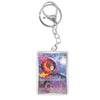 Keychain Card For Pokemon Mega Charizard Meowth Dawn M2 Phantasmal Flames Anime Game Self Made Acrylic Gift Pendant Decoration