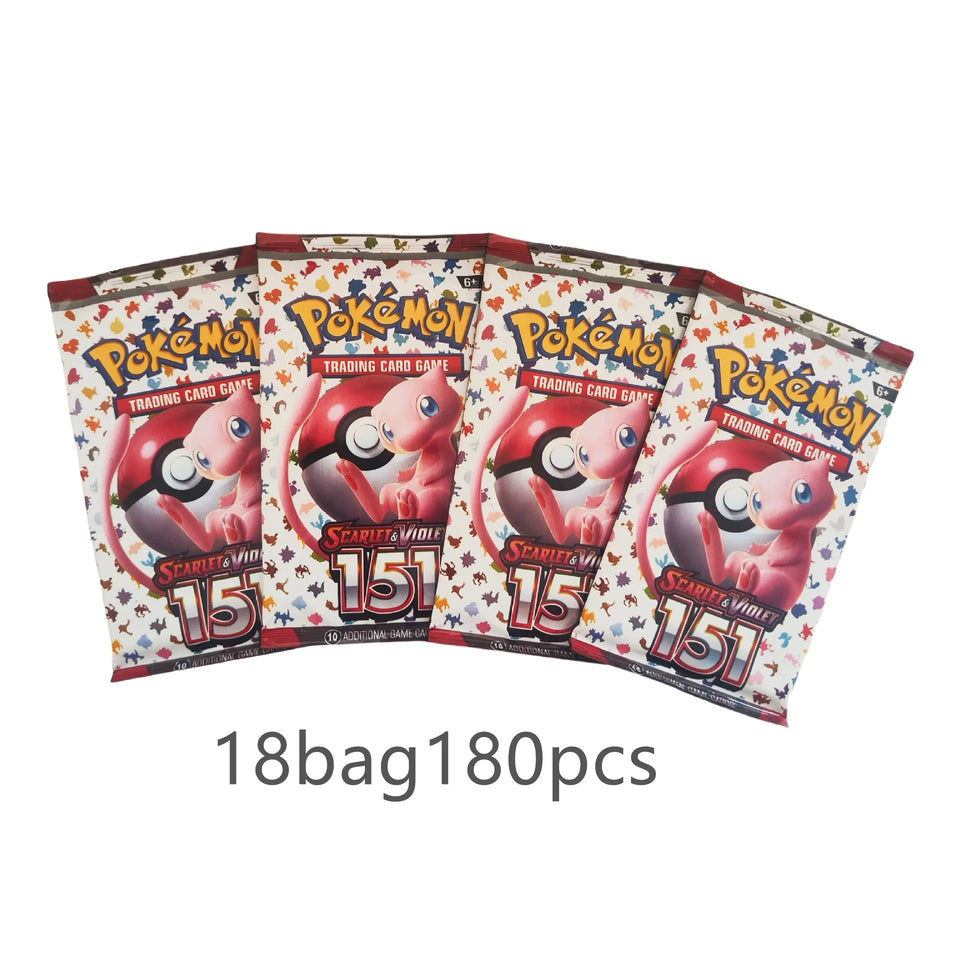 Pokemon Card SV8.5 Prismatic Evolutions Scarlet Violet American Edition 151Booster Bundle Black Bolt Battle Transaction Card