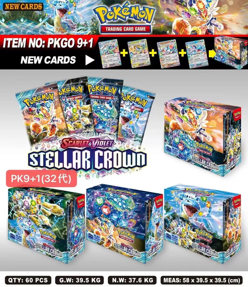 324/360 Pcs/Set Pokemon Card SCARLET&VIOLE 151 Astral radiance Evolutions Ultra Prism English Booster Battle Transaction Card
