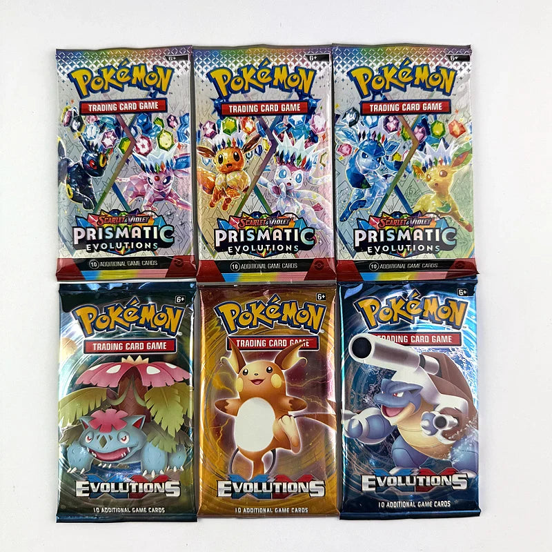 10/20 Pcs Pokemon Card Prismatic 151 Evolutions English Booster Battle Pokemon Card Game Carte Trading Collection Cards