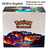 324Pcs/box Pokemon TCG: Shining Fates Booster Box Collectible Trading Pokemon Card Game Child Gift Board game Surging Prismatic
