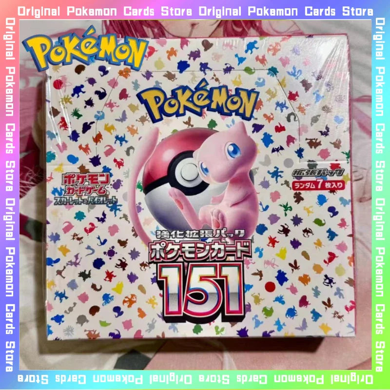 100%Original Pokemon SV2A Booster Pack Trading Anime Card PTCG Japanese Version Collection Cards Single Pack Toy Birthday Gifts
