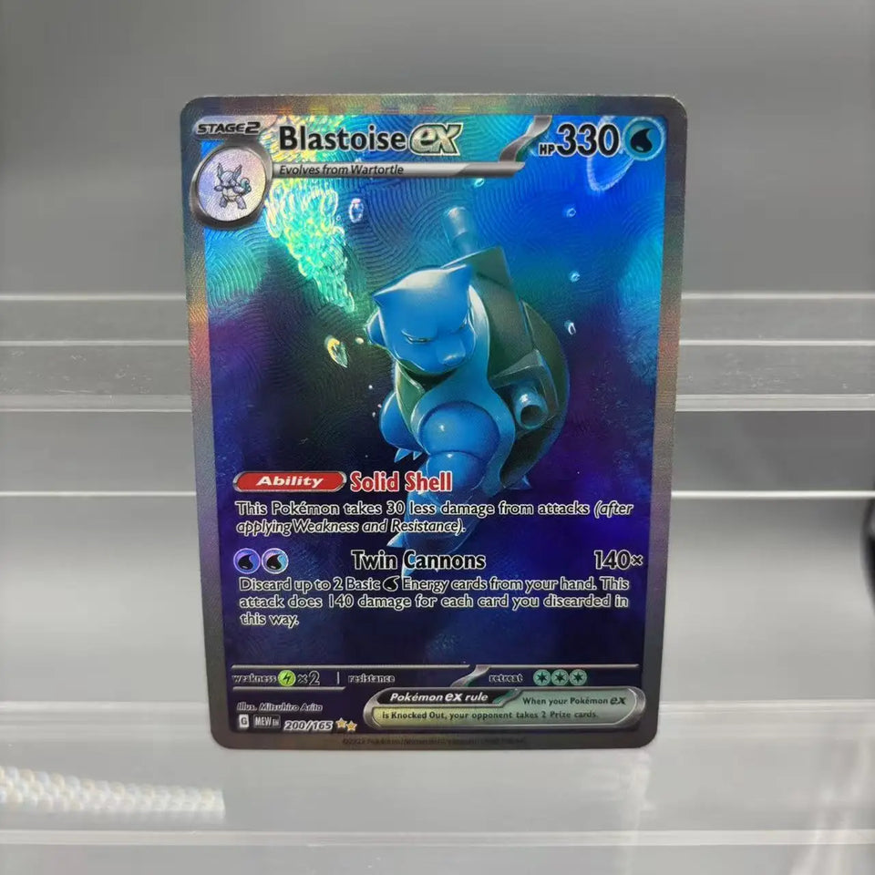 DIY PTCG Collection Cards Charizard Blastoise Venusaur ex Giratina Self Made Single Card Classic Game Anime Card Gift Toy