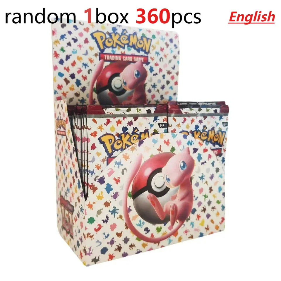 360Pcs Pokemon Card TCG Scarlet&Violet Prismatic Evolutions 151 Prism 36 Pack Pokemon Booster Box Collectible Tradiner Card