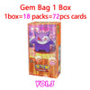 Original Pokemon gempack Cards Vol.3 Vol.2 Vol.1 Trading PTCG Bag Gem Box Deck Ibrahimovic Sprigatito Pikachu Gengar Card Gift