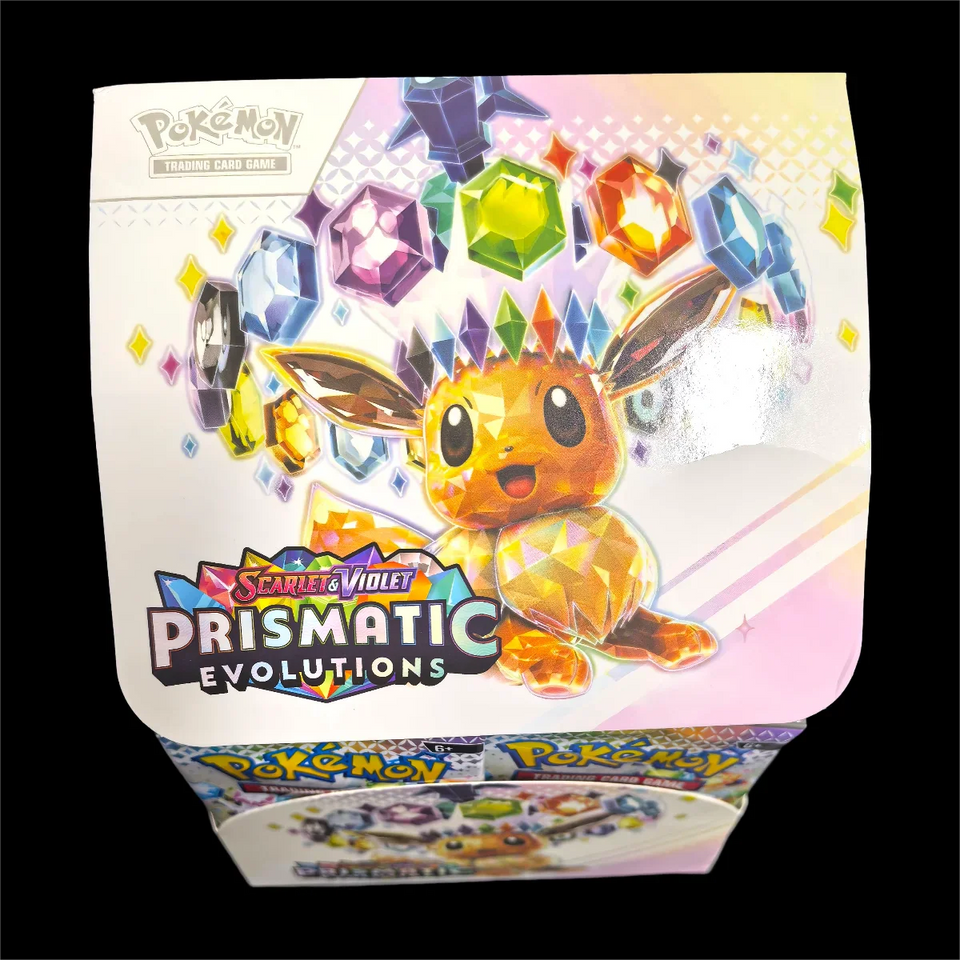 360Pcs/1Box SV8 Pokemon SCARLET VIOLET PRISMATIC EVOLUTIONS ELITE TRAINER English Booster Battle Transaction Collection Card Toy