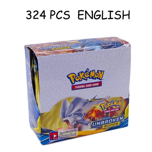 Pokemon Card TCG: 324Pcs Evolutions Scarlet Violet Brilliant Stars Booster Box Pokemon Cards 36 Pack Box Collectible Cards Toys
