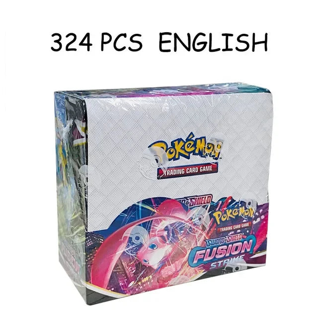 Pokemon Card TCG: 324Pcs Evolutions Scarlet Violet Brilliant Stars Booster Box Pokemon Cards 36 Pack Box Collectible Cards Toys