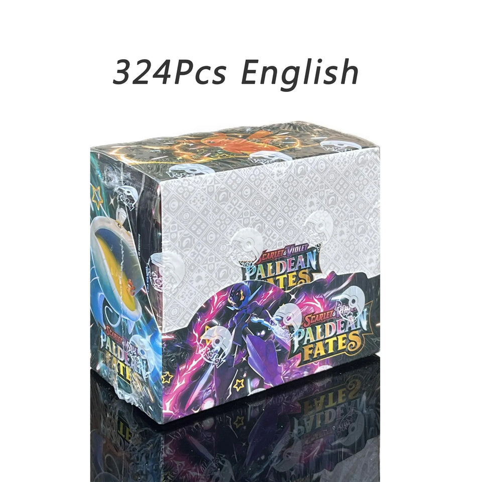 New 324/360Pcs Pokemon Cards Sun & Moon Evolutions 151 Pokemon Booster Box Collectible Tradeiner Card Game Toy For Children Gift