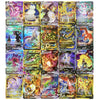 100Pcs New English French Spanish Pokemon Cards V GX VMAX TAG TEAM Game Battle Shining Card Collection Card Toys Gifts