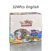 324/360Pcs English Version Pokemon TCG: Scarlet&Violet 151 Prismatic Evolutions Booster Box Pokemon Trade Card 36 Pack Box Gifts