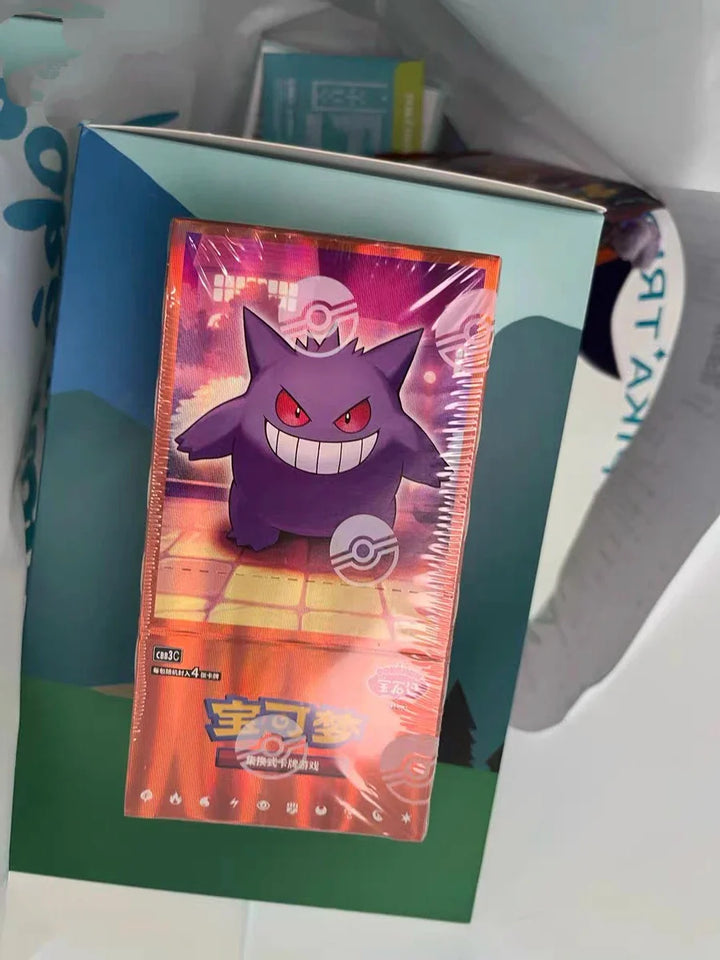 100% Original Gem Pack Vol.3 Card PTCG Gengar Album Scarlet and Violet Trading PTCG Bag Box Card Chinese Card Toys Birthday Gift