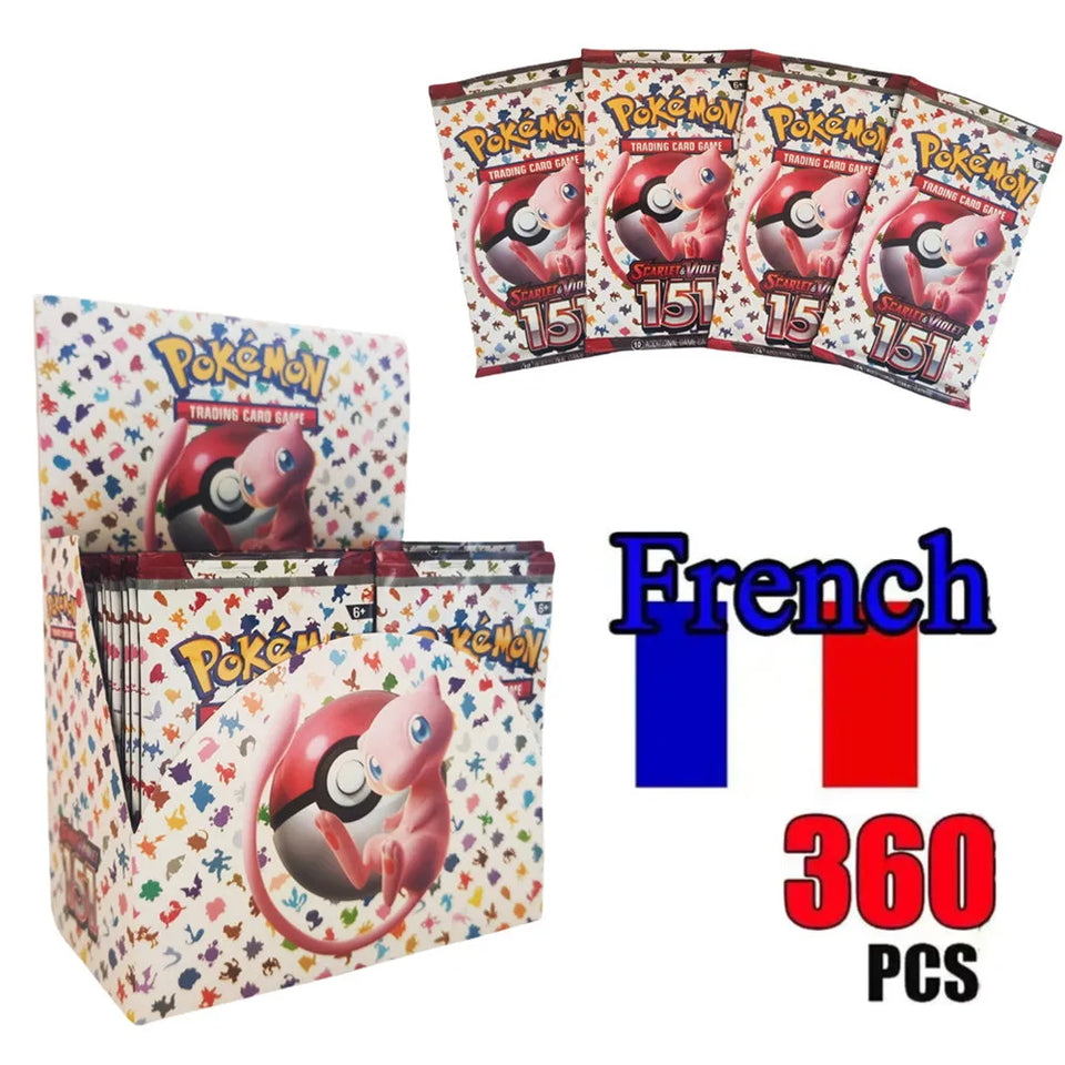 French Pokemon Card Surging Sparks SCARLET VIOLET 151 Journey Together Prismatic Evolutions Pokémon Booster Battle Transaction