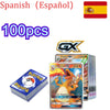 54-200Pcs Pokemons French English German Korean Spanish Cards Pokemons Card Charizard Pikachu GX V VSTAR VMAX Battle Game Cards