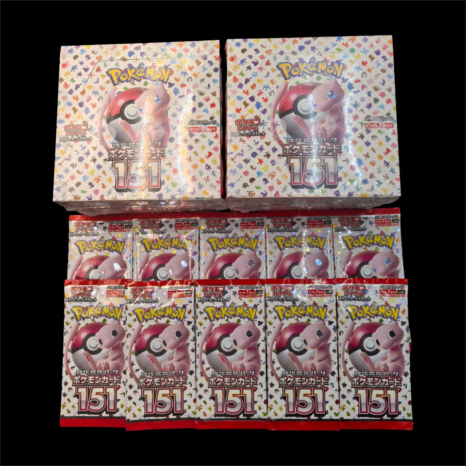 1/Box Japanese 20 Packs 151 SV2a Card Game Scarlet & Violet Enhanced Expansion Pack Card 151 Booster Battle Transaction Card Toy