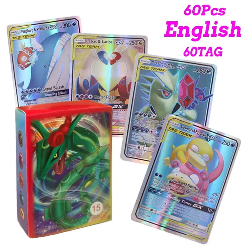 Pokemon Collection Cards Edition Flash Cards Charizard Pikachu Game PTCG Self Made Cards Gift Toys Hobby Game Collection Cards