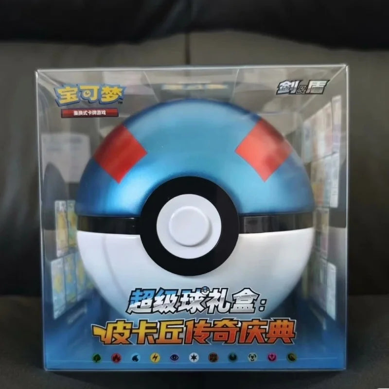 100% Original Pokemon Ball Master Balls Premium Ball Gift Box Pokém0n Cards Ptcg Simplified Chinese Original Pack Children Gifts