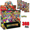 # English Spanish Franch Pokemon Cards Game MEGA EVOLUTION SCARLET&VIOLE 151 Prismatic Booster Battle Transaction Cards