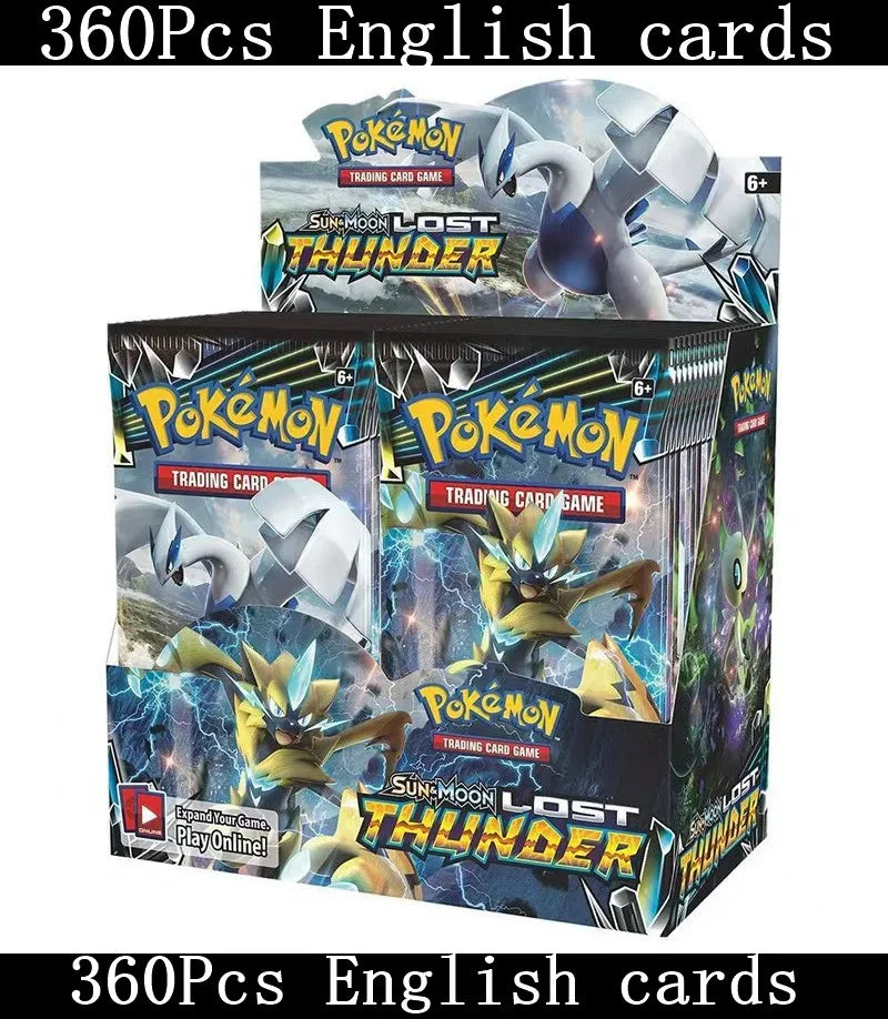 360 Pcs/Set Spanish English French Pokemon Card Brilliant Stars 151 Prismatic Evolutions PALDEAN FATES  Booster Battle Card