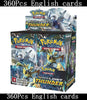 360 Pcs/Set Spanish English French Pokemon Card Brilliant Stars 151 Prismatic Evolutions PALDEAN FATES  Booster Battle Card