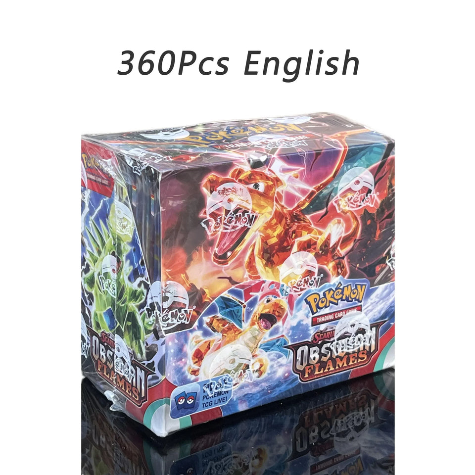 English Pokemon TCG: Scarlet Violet Brilliant Stars Evolutions Booster Box Pokemon Card 36 Packs 324/360 Pieces Collection Card