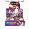 100% Original PKM Card 151series Gem Bag V1 V2 Fearless Tai Crystal Nine Colors Gathering Martial Arts Exercises Convex and Shin